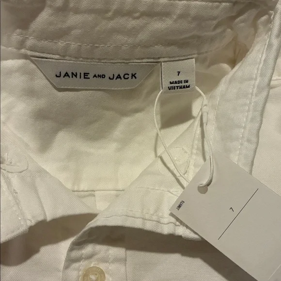 NWT- Train Oxford Shirt  by Janie and Jack - Picture 5 of 5